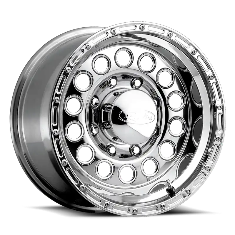 Discount Raceline 887 Rock Crusher Wheel 17x9 5x127 Polished 0mm - FREE T-SHIRT INCLUDED!