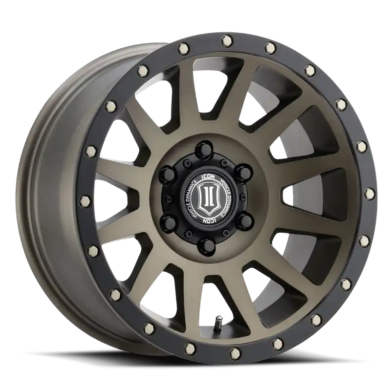 No Minimum Order Icon Alloys Compression Wheel 20x10 6x139.7 Bronze 19mm