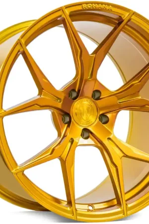 Rohana Rfx5 Wheel 20x11 5x112 Gloss Gold 43mm - FREE T-SHIRT INCLUDED! Reduced Price