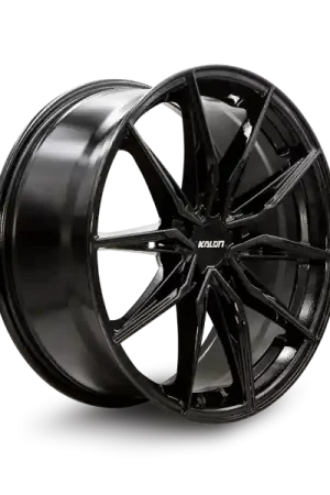 Kalon Cypher 102 Wheel 22x8.5 5x112 Gloss Black 35mm - FREE T-SHIRT INCLUDED! One Day Deal