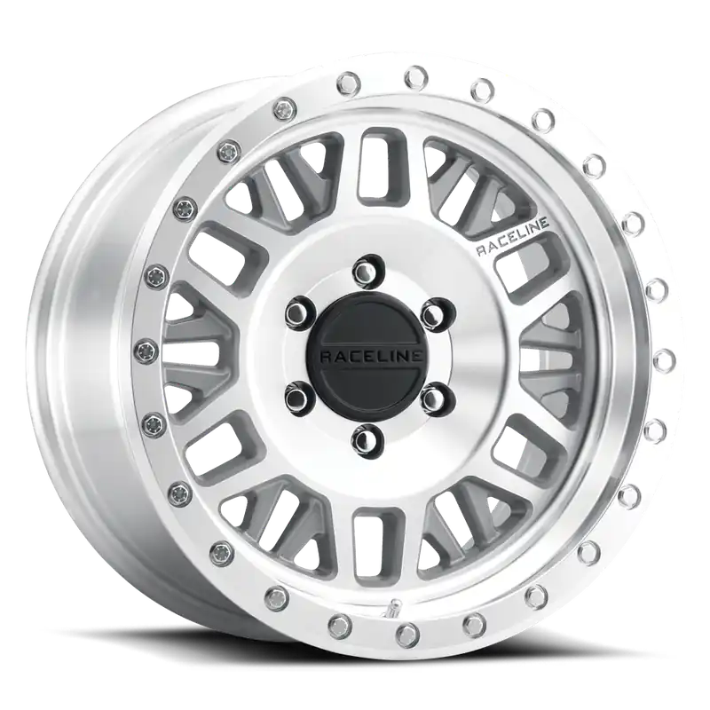 Seasonal Sale Raceline 951Mc Ryno Wheel 17x9 5x127 Machined -12mm - FREE T-SHIRT INCLUDED!