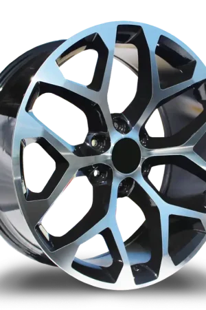 Replica R6701 Wheel 24x10 6x139.7 Black Machined 31mm - FREE T-SHIRT INCLUDED! Affordable