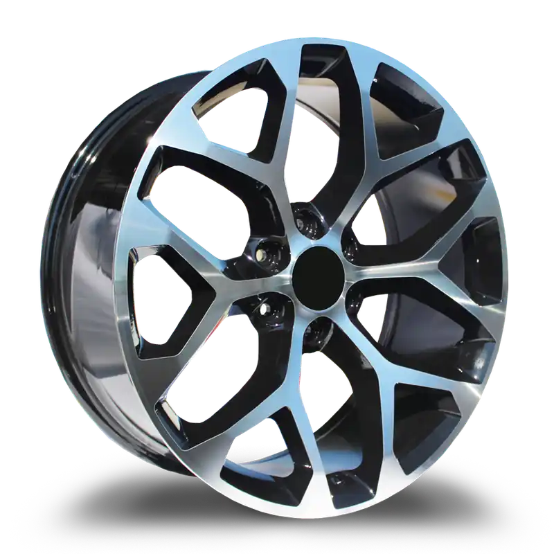 Replica R6701 Wheel 24x10 6x139.7 Black Machined 31mm - FREE T-SHIRT INCLUDED! Affordable