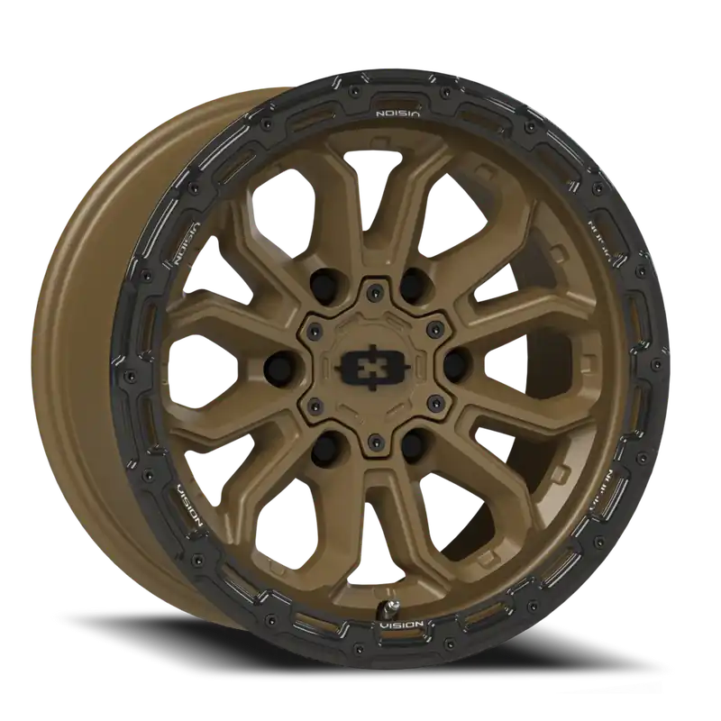 Seasonal Sale Vision Korupt 405 Wheel 18x9 6x139.7 Satin Bronze -12mm - FREE T-SHIRT INCLUDED!
