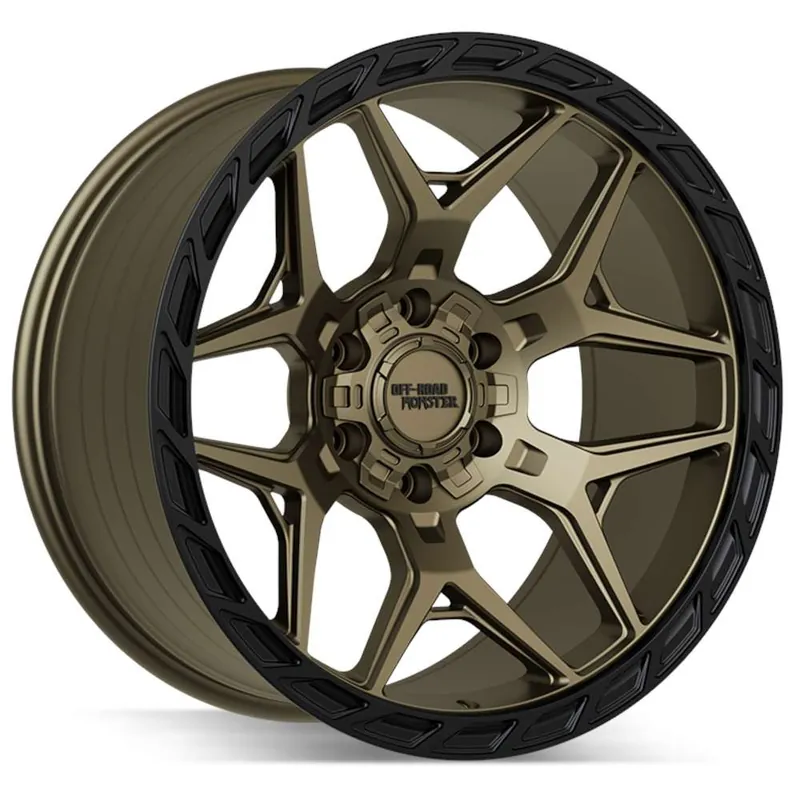 Off Road Monster Mf40 Wheel 20x10 5x127 & 5x139.7 Bronze -19mm MF40010528N19BZ - FREE T-SHIRT INCLUDED! Budget