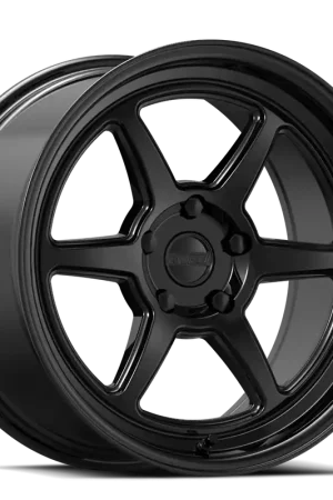 Direct From Factory Kansei K14B Roku Wheel 18x9 5x108 Gloss Black 12mm - FREE T-SHIRT INCLUDED!