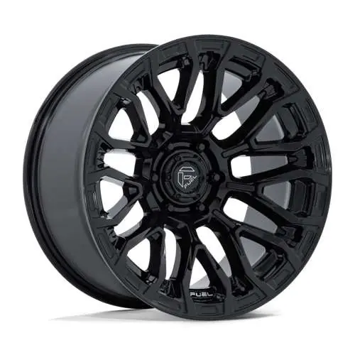 Best Seller Fuel Fc899 Chisel Wheel 20x9 6x139.7 Gloss Black 20mm FC899BX20906820 - FREE T-SHIRT INCLUDED!
