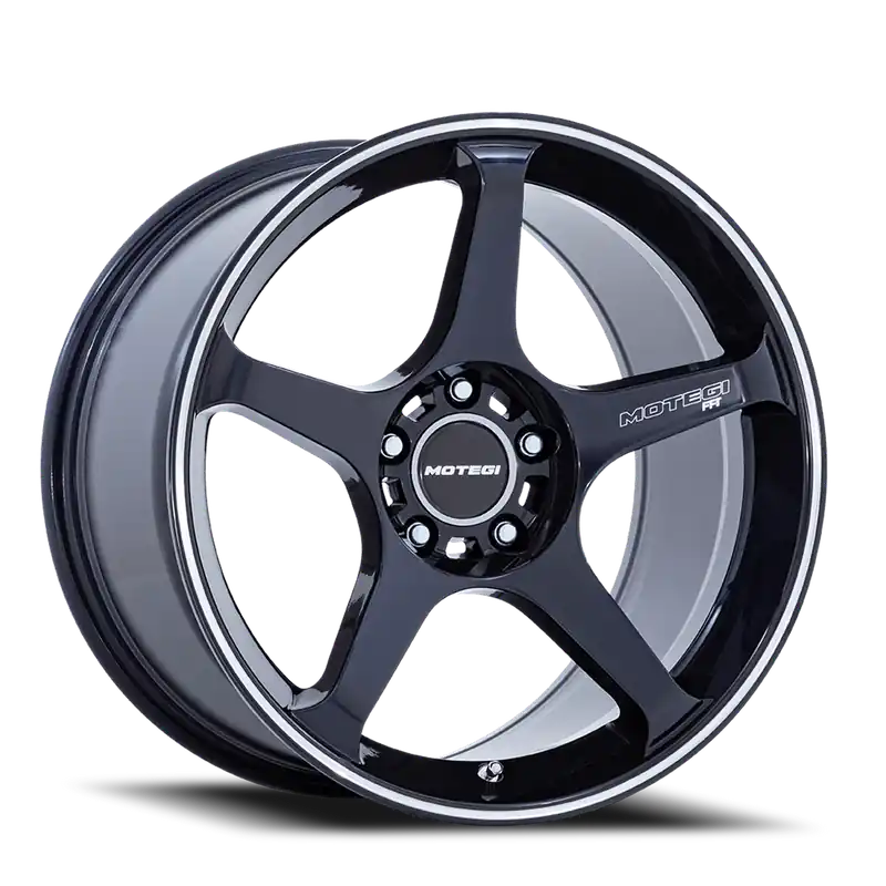 Warranty Included Motegi Mr159 Battle V Wheel 18x10.5 5x114.3 Obsidian Blue w/ Machined Lip Stripe 35mm - FREE T-SHIRT INCLUDED!