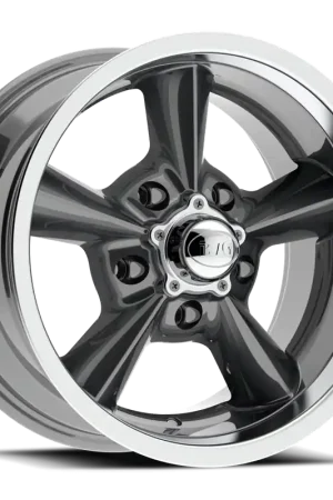 Free Returns Bg Rod Works Old School Wheel 17x8 5x127 Gunmetal w/ Machined Lip 0mm