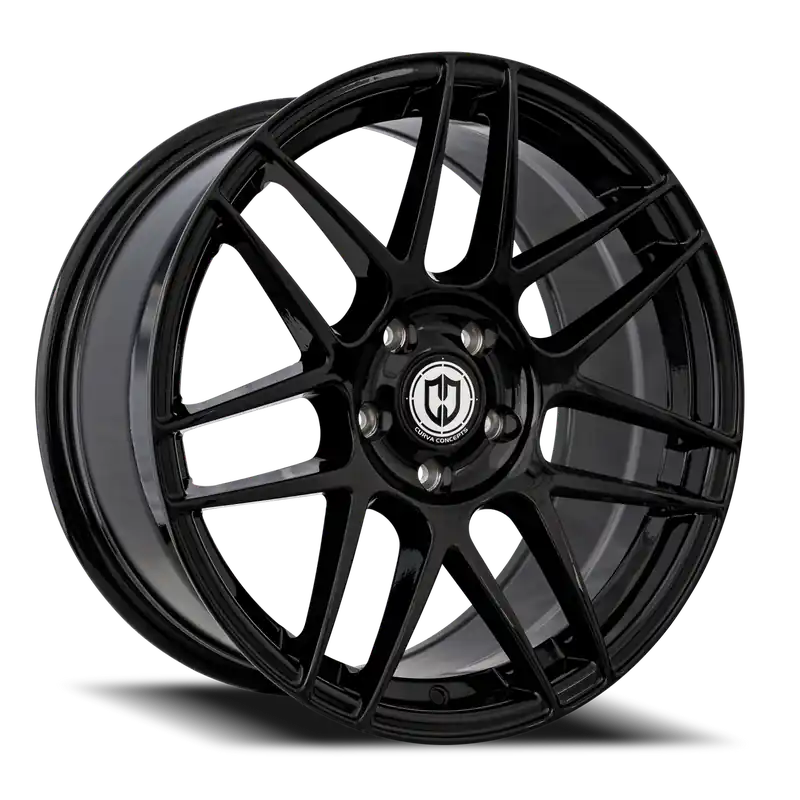 Curva Cff300 Wheel 19x9 5x112 Gloss Black 30mm Best Price