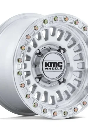 Kmc Powersports Ks242 Aztec Beadlock Atv Utv Wheel 15x7 6x139.7 Machined 38mm KS242DX15706U38 - FREE T-SHIRT INCLUDED! Last Chance
