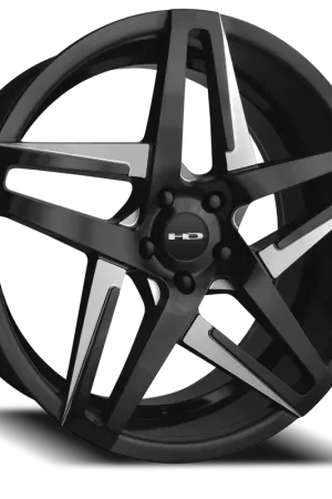 Affordable Hd Hairpin Wheel 20x8.5 5x114.3 Black Milled 35mm