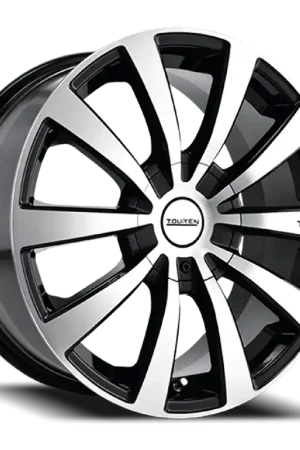 Authentic Touren Tr3 Wheel 16x7 5x100 & 5x114.3 Gloss Black Machined 42mm