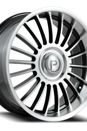 Pinnacle Noble P310 Wheel 20x8.5 5x114.3 & 5x108 Gloss Black Machined 35mm - MINIMUM PURCHASE OF 4 Cheap