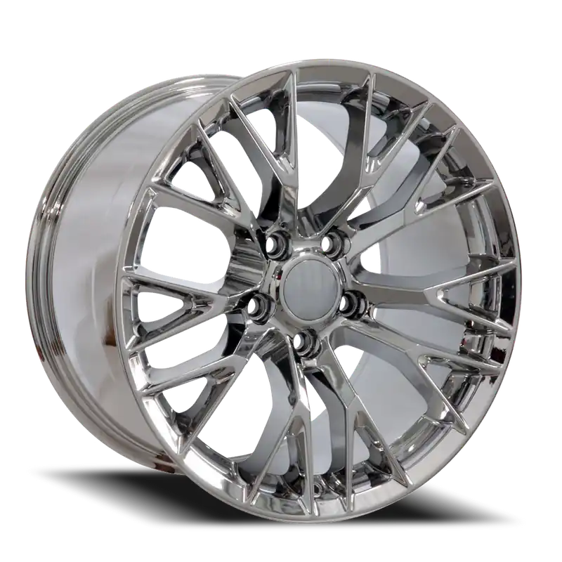 Get Yours Oe Cv22 Wheel 18x10.5 5x120.65 Chrome 56mm - FREE T-SHIRT INCLUDED!