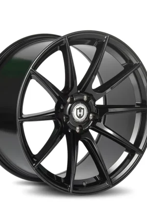 Curva Cff72 Wheel 19x9 5x112 Gloss Black 28mm Fast Shipping