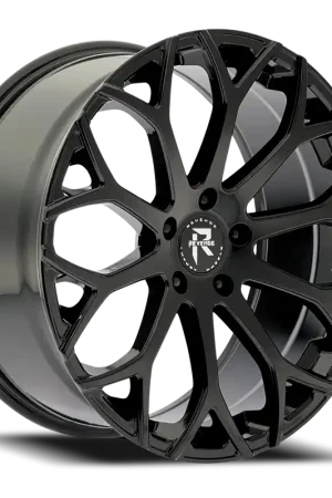 Revenge Rl105 Wheel 18x8 5x114.3 Gloss Black 35mm - FREE T-SHIRT INCLUDED! Buy Today