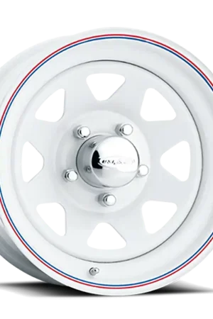 Best Choice Us 8-Spoke Wheel 15x7 6x139.7 Gloss White -6mm