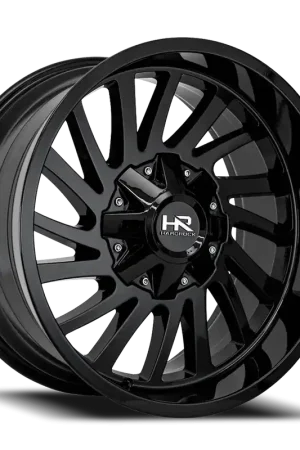 Top Pick Hardrock Offroad H708 Overdrive Wheel 20x12 8x165.1 Gloss Black -51mm