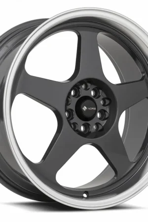 Vors Sp1 Wheel 18x8 5x110 Hyper Black w/ Machined Lip 35mm Crafted