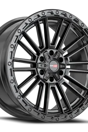 Vortek Vrt-604 Wheel 17x9 6x135 & 6x139.7 Satin Black 0mm New Release