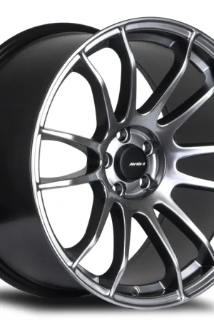 Exclusive Avid.1 Av-20 Wheel 19x9.5 5x114.3 Hyper Black 22mm AV2019955H22HB