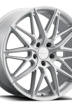 Free Returns Drag Dr88 Wheel 18x8 5x112 Silver 40mm