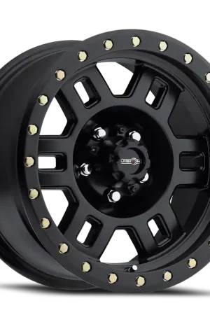 Next Day Delivery Vision Manx 398 Wheel 18x9 5x127 Matte Black -12mm