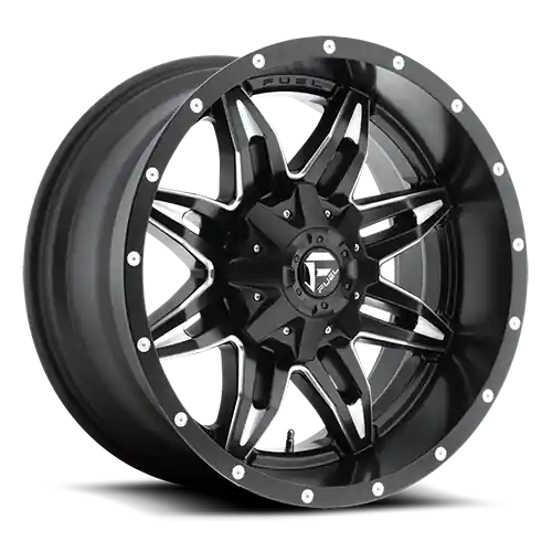 Super Sale Fuel D567 Lethal Wheel 20x10 6x135 & 6x139.7 Matte Black Milled -24mm - FREE T-SHIRT INCLUDED!