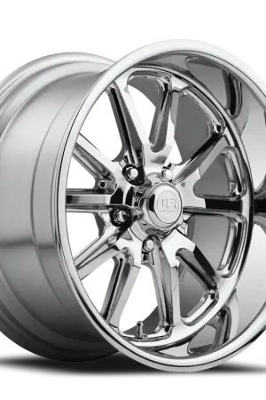 Us Mags U110 Rambler Wheel 20x8.5 5x115 Chrome 15mm - FREE T-SHIRT INCLUDED! Final Sale
