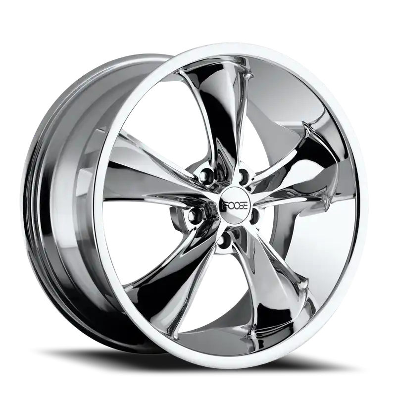 Foose F105 Legend Wheel 20x8.5 5x114.3 Chrome 32mm - FREE T-SHIRT INCLUDED! Luxury