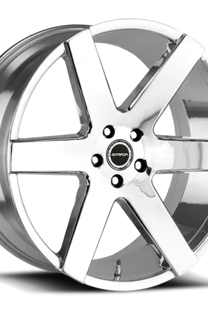 Weekend Sale Strada S60 Coda Wheel 24x10 6x139.7 Chrome 24mm - FREE T-SHIRT INCLUDED!