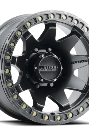 Method Race Mr108 Wheel 17x9 8x165.1 Matte Black -44mm - FREE T-SHIRT INCLUDED! Genuine