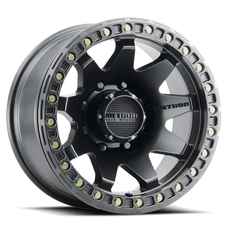 Method Race Mr108 Wheel 17x9 8x165.1 Matte Black -44mm - FREE T-SHIRT INCLUDED! Genuine