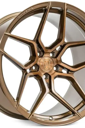 Latest Rohana Rfx11 Wheel 20x12 5x120 Brushed Bronze 52mm - FREE T-SHIRT INCLUDED!