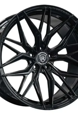 Rohana Rfx17 Wheel 20x11 5x120 Gloss Black 73mm - FREE T-SHIRT INCLUDED! Markdown