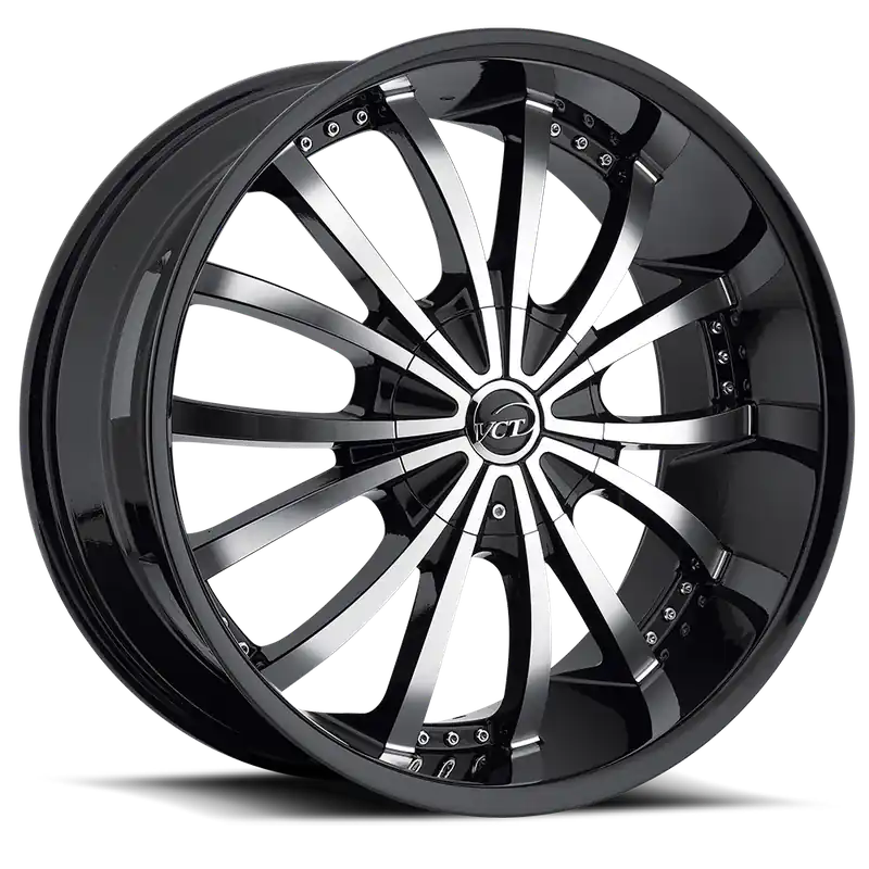 Vct Mancini Wheel 22x8.5 5x114.3 & 5x120.65 Black Machined 38mm Place Order