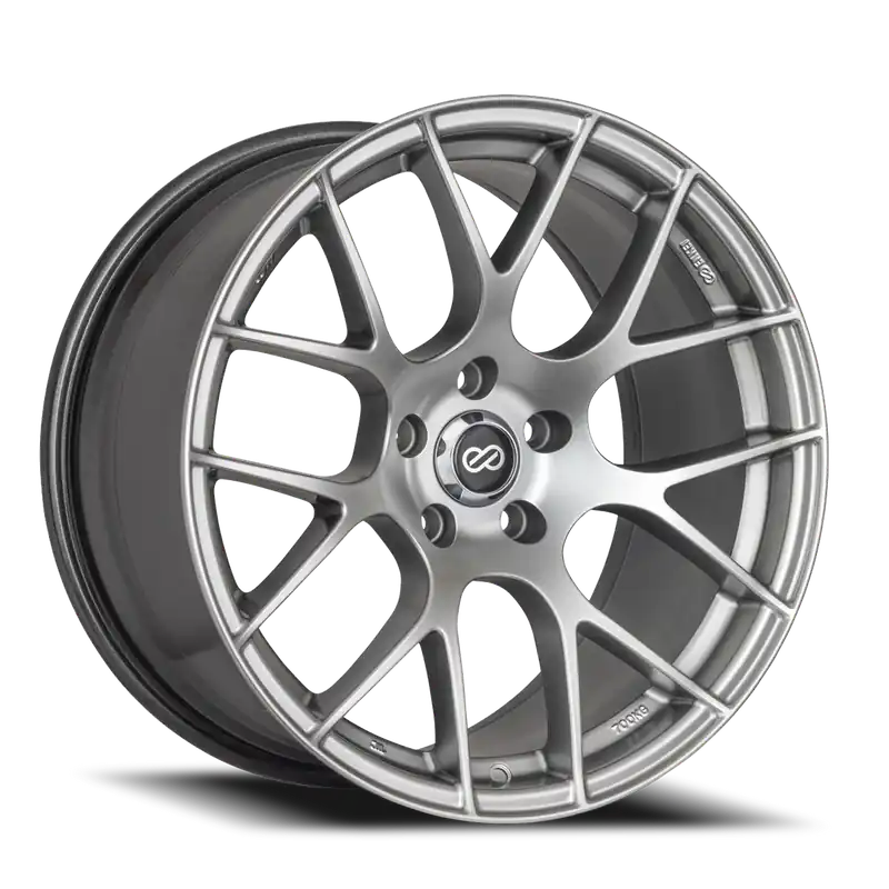 Enkei Raijin Wheel 19x8.5 5x114.3 Hyper Silver 35mm Money Back Guarantee