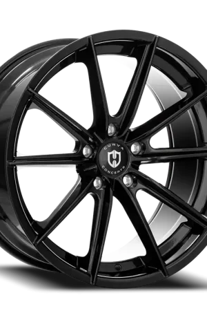 Curva Cff46 Wheel 20x9 5x114.3 Gloss Black 35mm Popular
