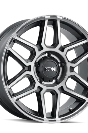 Ion 146 Wheel 20x10 5x127 Matte Black Machined With Dark Tint -19mm Sale