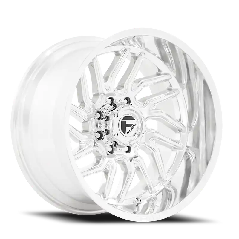 Certified Fuel D809 Hurricane Wheel 22x12 5x139.7 Polished Milled -44mm - MINIMUM PURCHASE OF 4 WHEELS - FREE T-SHIRT INCLUDED!