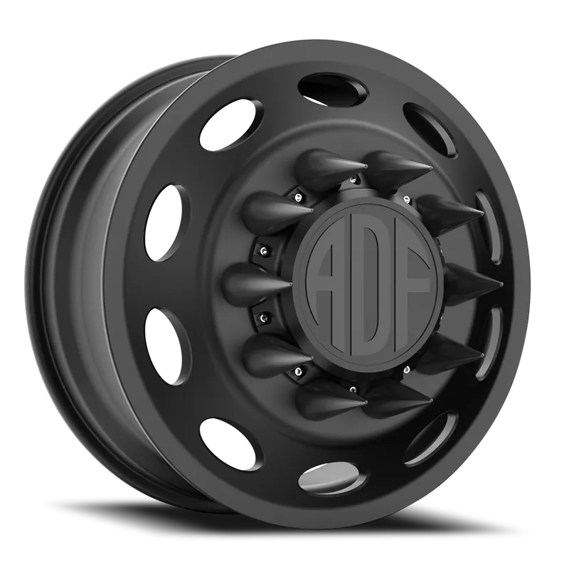 Adf Peterson Dually - Wheel 20x8.25 8x165.1 Satin Black 144mm - MINIMUM PURCHASE OF 4 - FREE T-SHIRT INCLUDED! Fan Favorite