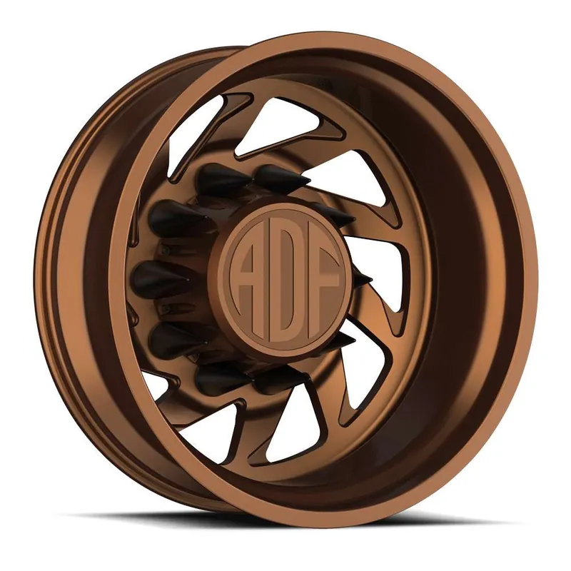 Crafted Adf Contractor Left Dually Wheel 26x8.25 10x225 Bronze -156mm - MINIMUM PURCHASE OF 4 - FREE T-SHIRT INCLUDED!