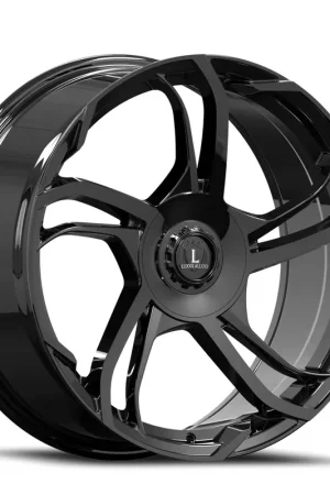 Free Delivery Luxxx Alloys Lux 52 Wheel 24x10 6x135 & 6x139.7 Gloss Black 35mm - FREE T-SHIRT INCLUDED!