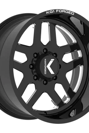 Don’t Miss Out Kg1 Pilot Wheel 22x12 8x180 Gloss Black -44mm - FREE T-SHIRT INCLUDED!