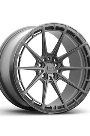 Best Choice Variant Aure Wheel 20x9 Blank Custom Drilled Satin Gunmetal 15mm VA-EVO-2009-AURE-GMS - FREE T-SHIRT INCLUDED!