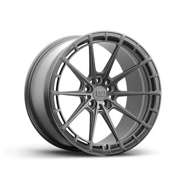 Best Choice Variant Aure Wheel 20x9 Blank Custom Drilled Satin Gunmetal 15mm VA-EVO-2009-AURE-GMS - FREE T-SHIRT INCLUDED!