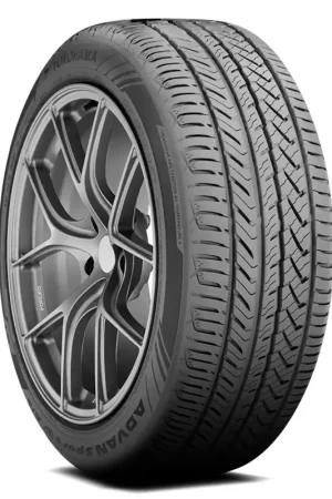 Yokohama Advan Sport Ev A/S Tire 285/40R19 107Y 580 A A - FREE ROAD HAZARD! Authentic
