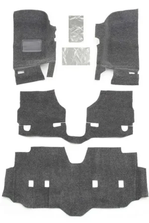 Hot Picks BedRug BRJK07F4 Floor Liner Kit 4 pc. Front Kit Jeep Wrangler