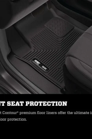 Exclusive Offer Husky Liners 54791 Black Rear X-act Contour Floor Liner | Jeep Gladiator